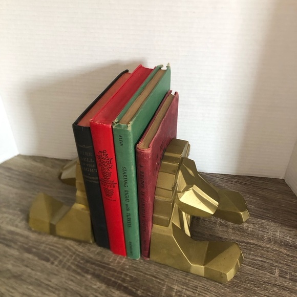 Vtg 1993 MGM Grand Casino Grand Opening Bookends - Picture 2 of 16
